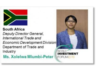Ms. Xolelwa Mlumbi-Peter
