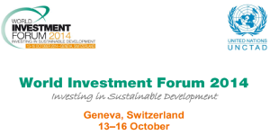 World Investment Forum 2014 Programme