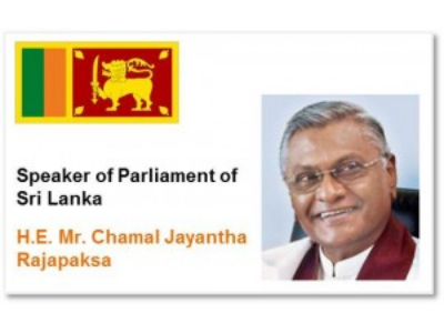 H.E. Mr. Chamal Rajapaksa