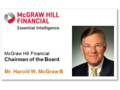 Mr. Harold W. McGraw III