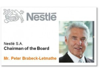 Mr. Peter Brabeck-Letmathe
