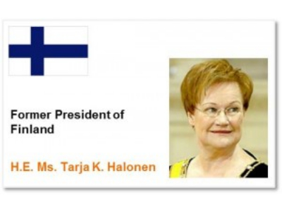 H.E. Ms. Tarja Kaarina Halonen